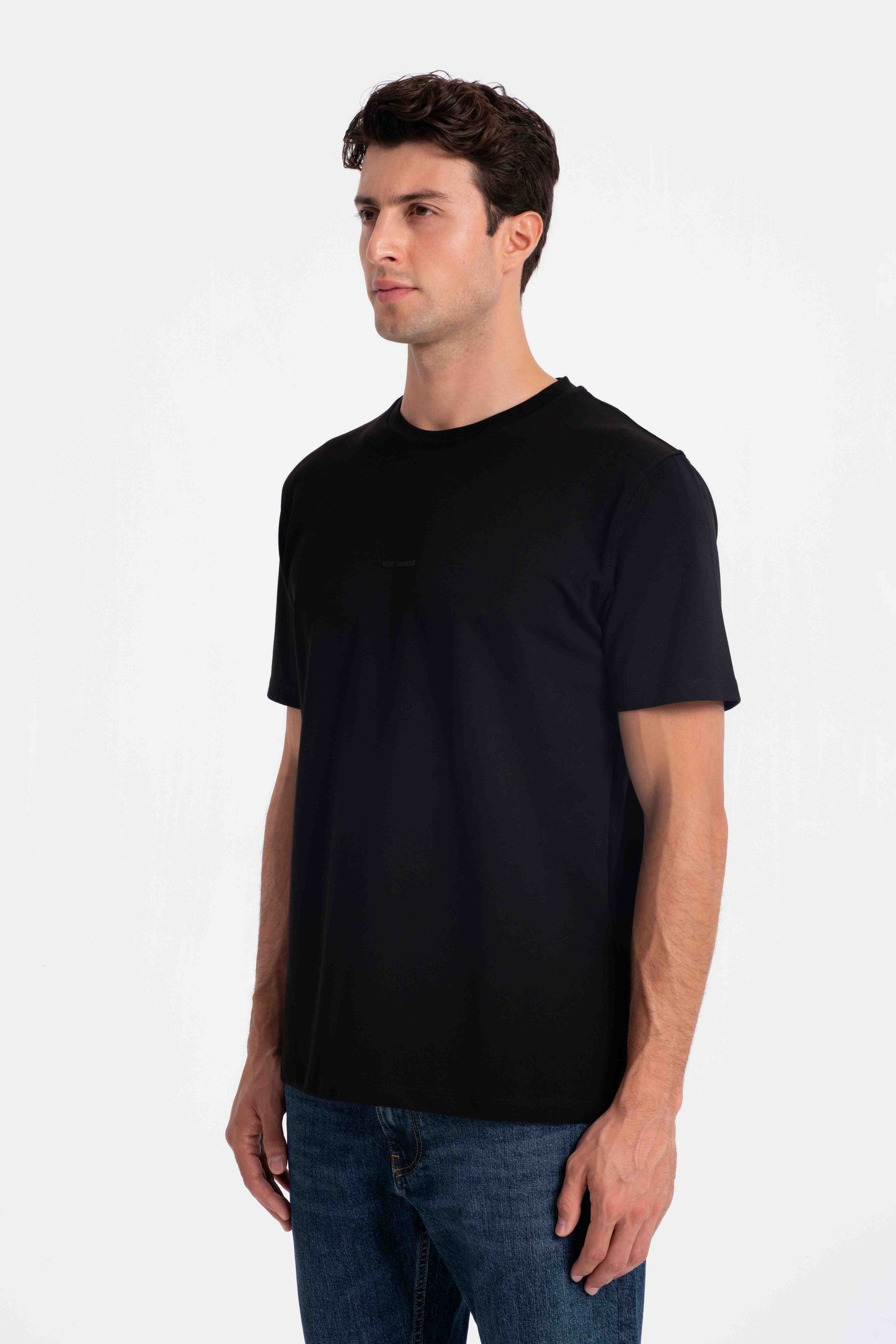TWO THREAD FABRIC T SHIRT