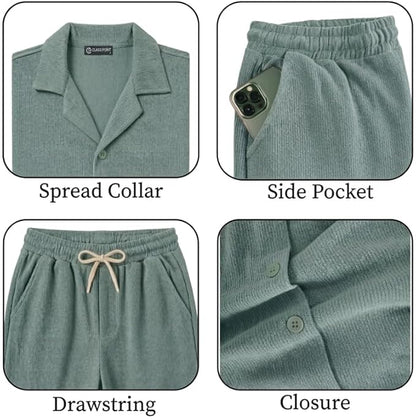 JYF Men's Relaxed Fit Co-Ord Set – Matching Two-Piece - Co-Ord Set - View 14