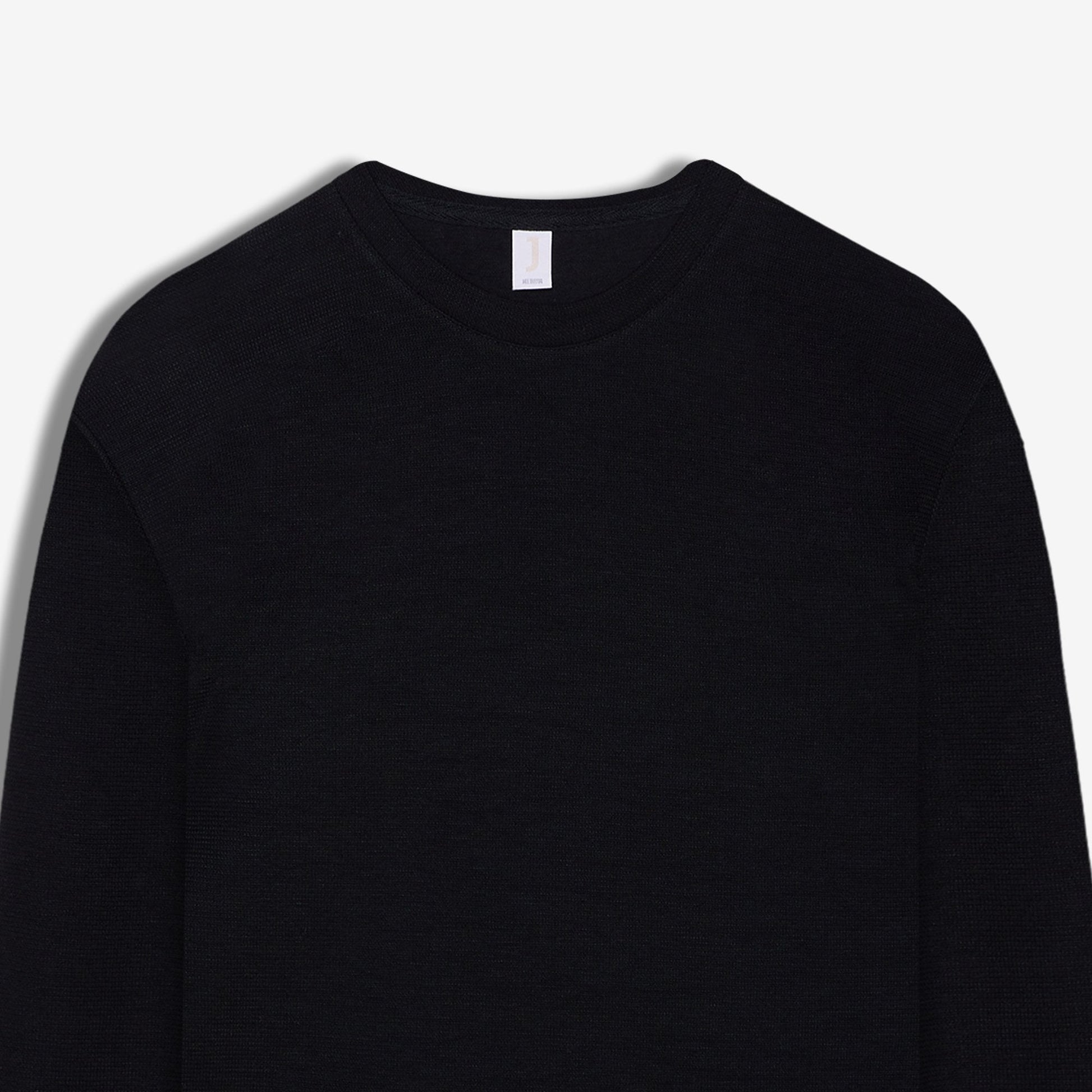 JYF Men's Textured Crewneck Sweatshirt – Wide Fit - Sweatshirt - View 5