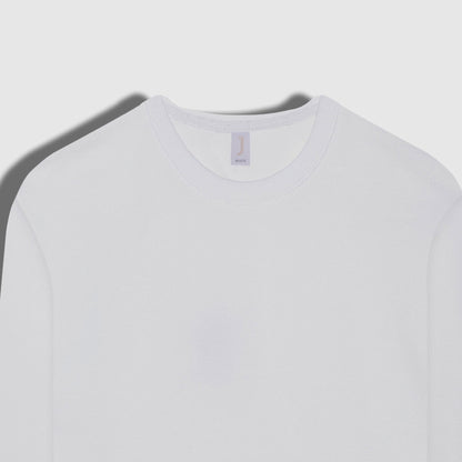 JYF Men's Textured Crewneck Sweatshirt – Wide Fit - Sweatshirt - View 2