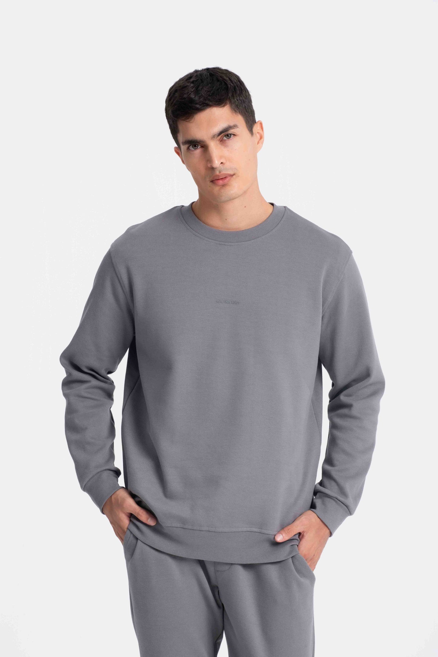 JYF Men's Lakint Crewneck Sweatshirt – Classic Fit - Sweatshirt - View 2