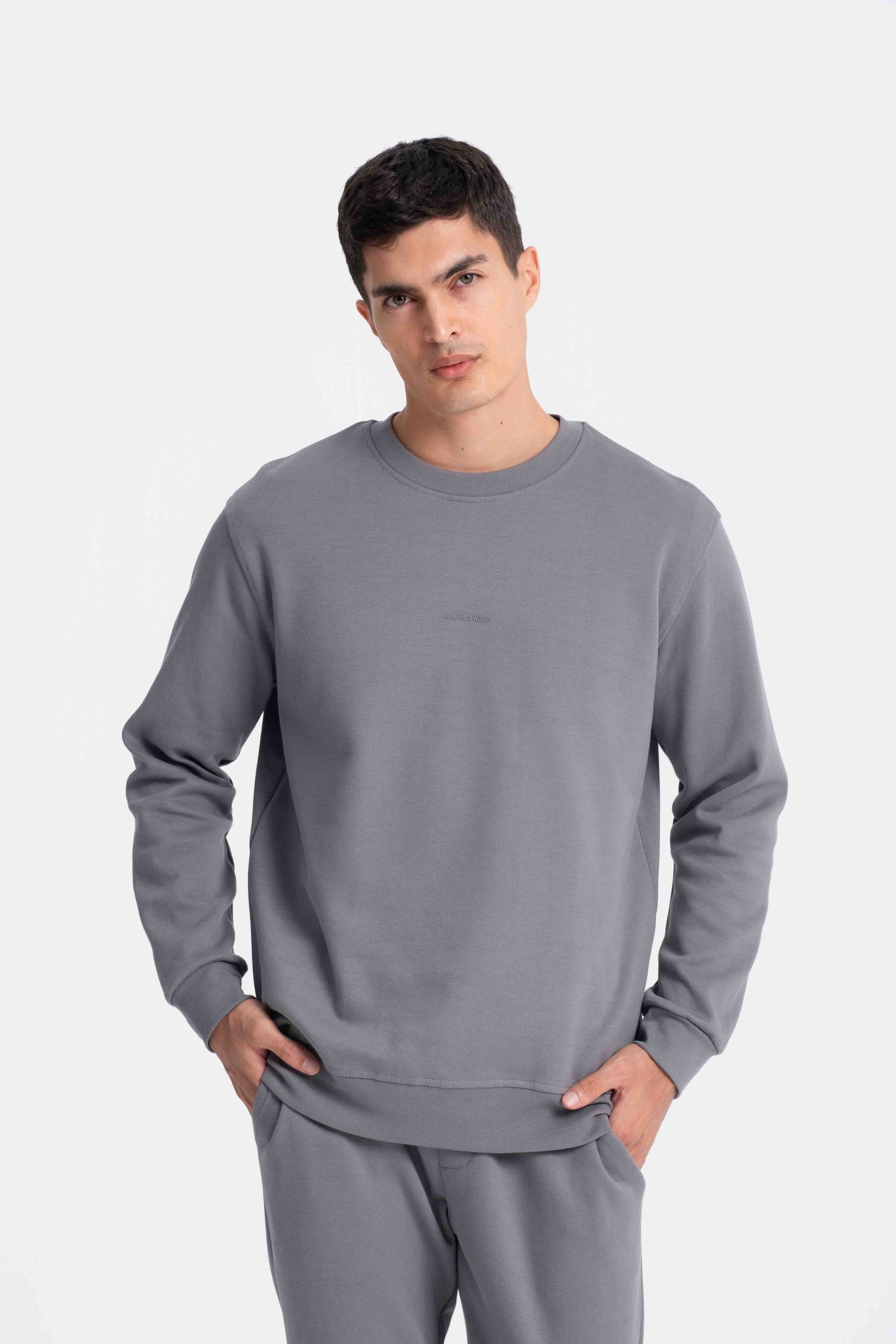 JYF Men's Lakint Crewneck Sweatshirt – Classic Fit - Sweatshirt - View 2