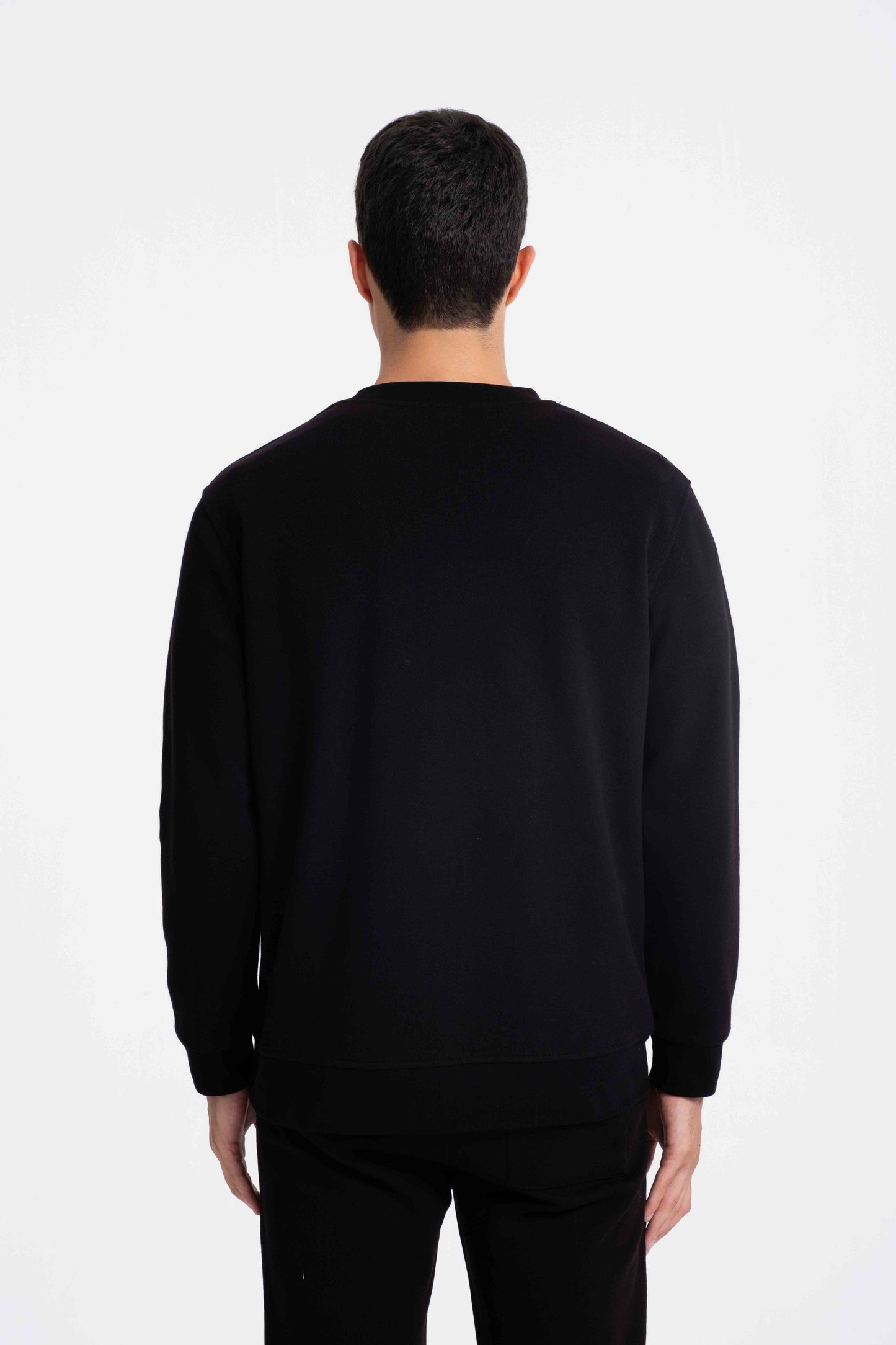 JYF Men's Relaxed Fit O-Neck Sweatshirt – Casual - Sweatshirt - View 2