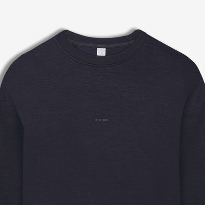 JYF Men's O-Neck Modal Sweatshirt – Wide Shoulder - Sweatshirt - View 2