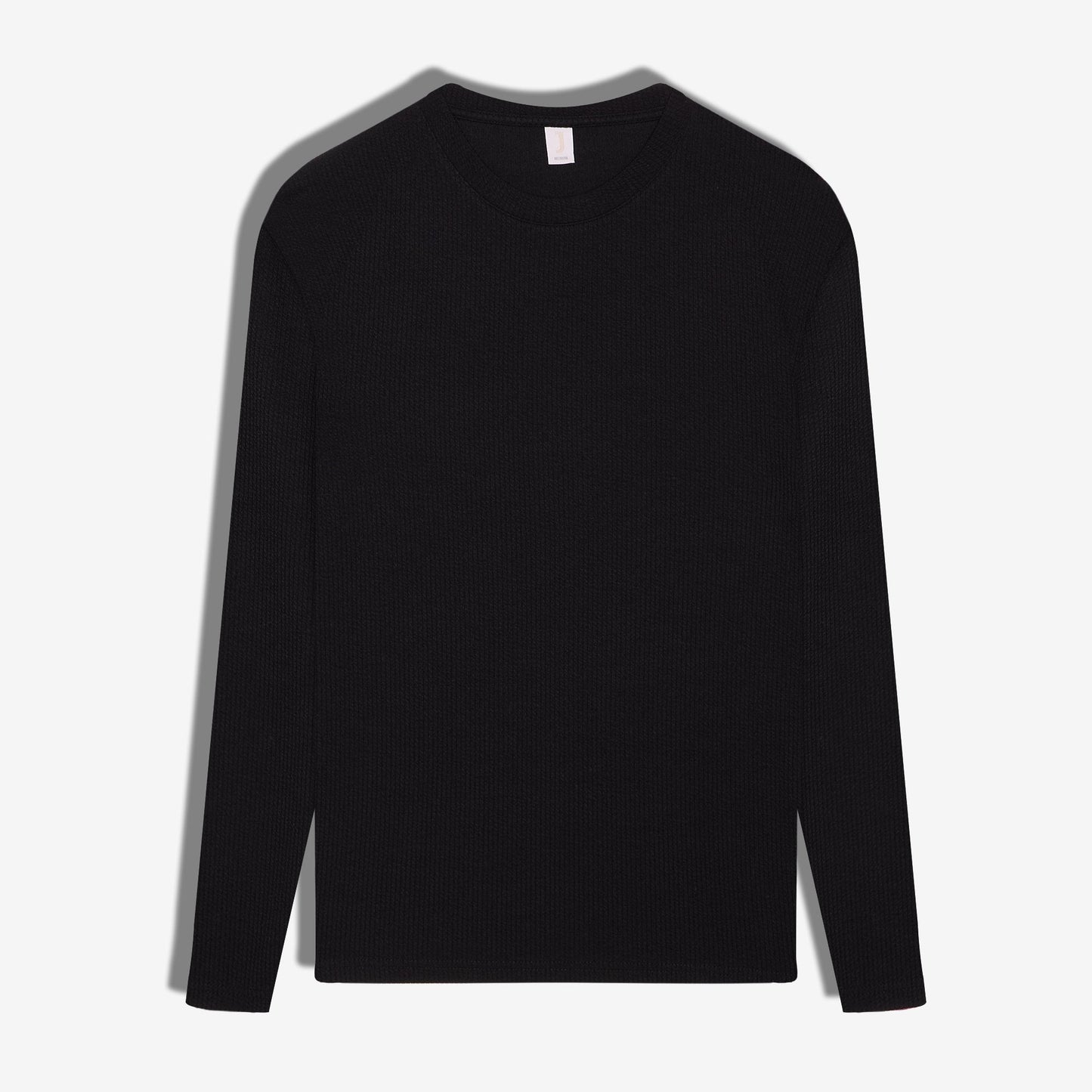 Jacquard Neck Sweatshirt
