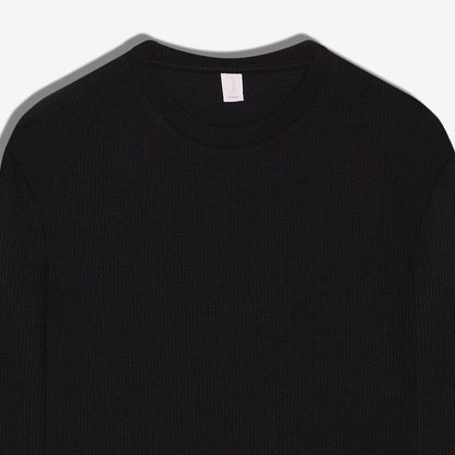 JYF Men's Jacquard Neck Sweatshirt – Premium Knit - Sweatshirt - View 8