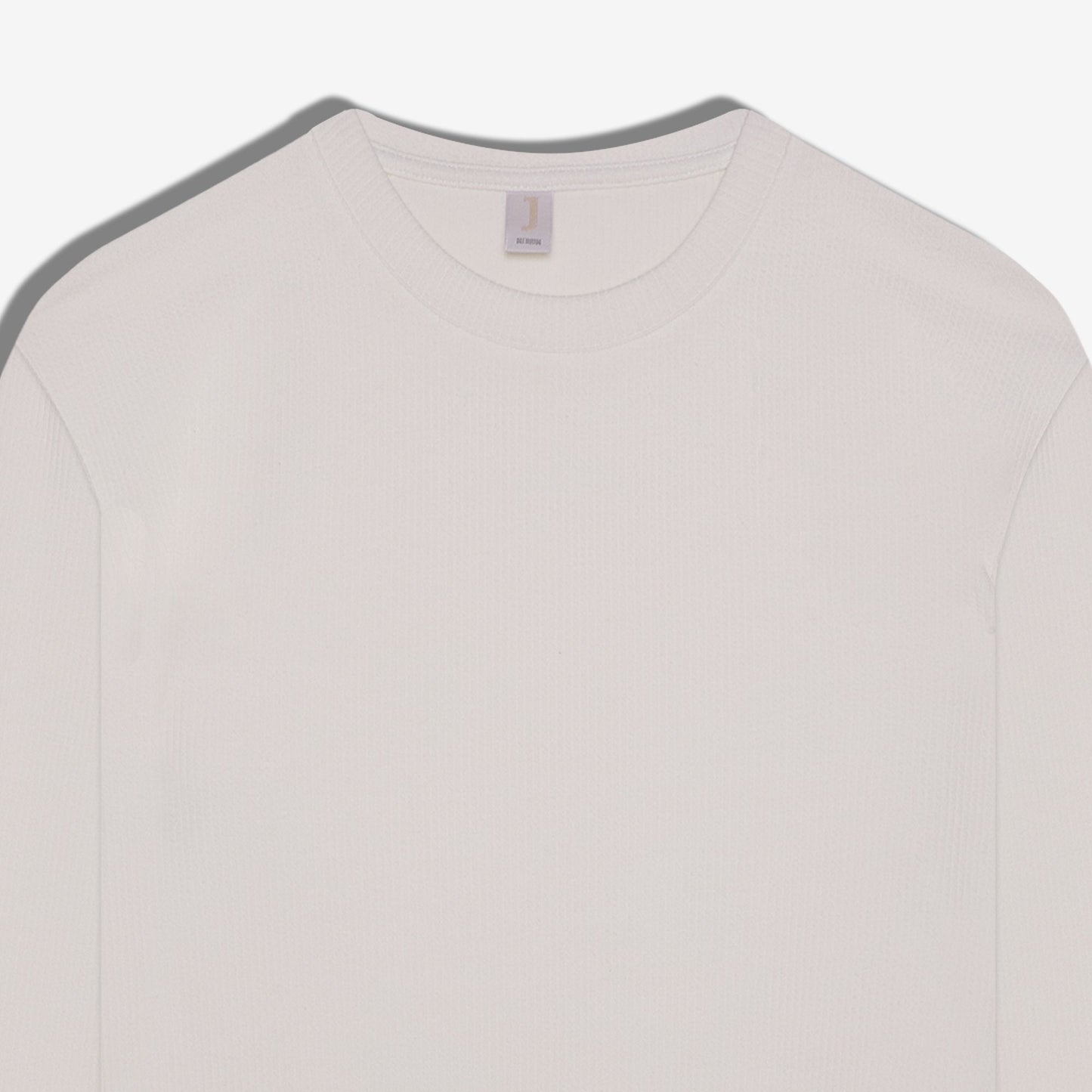 Jacquard Neck Sweatshirt