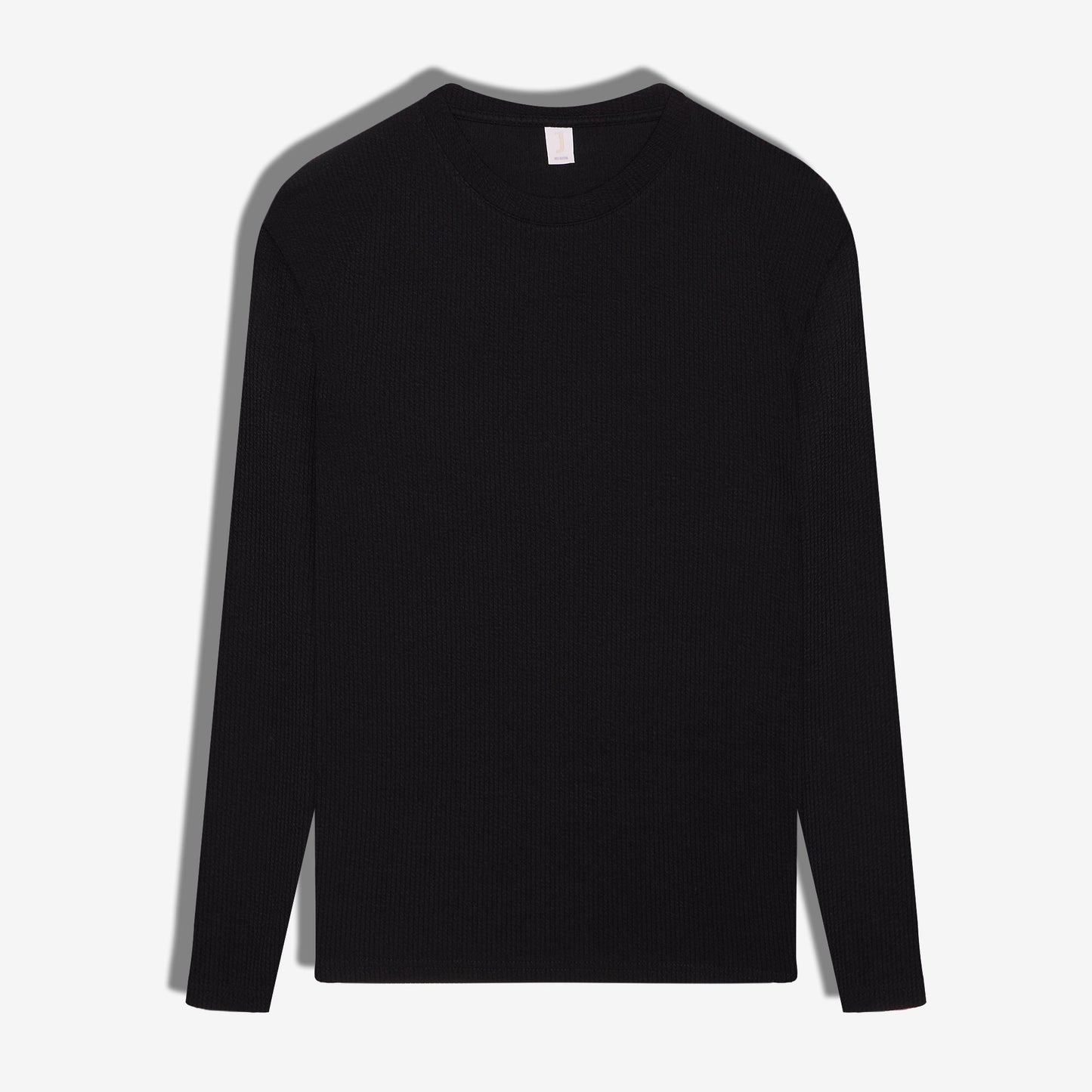 Jacquard Neck Sweatshirt