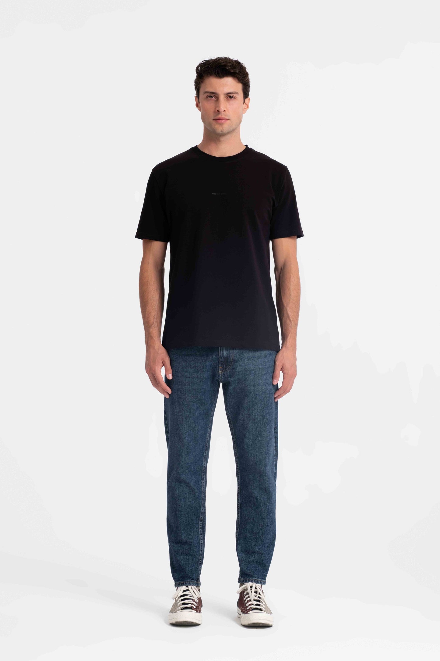 TWO THREAD FABRIC T SHIRT