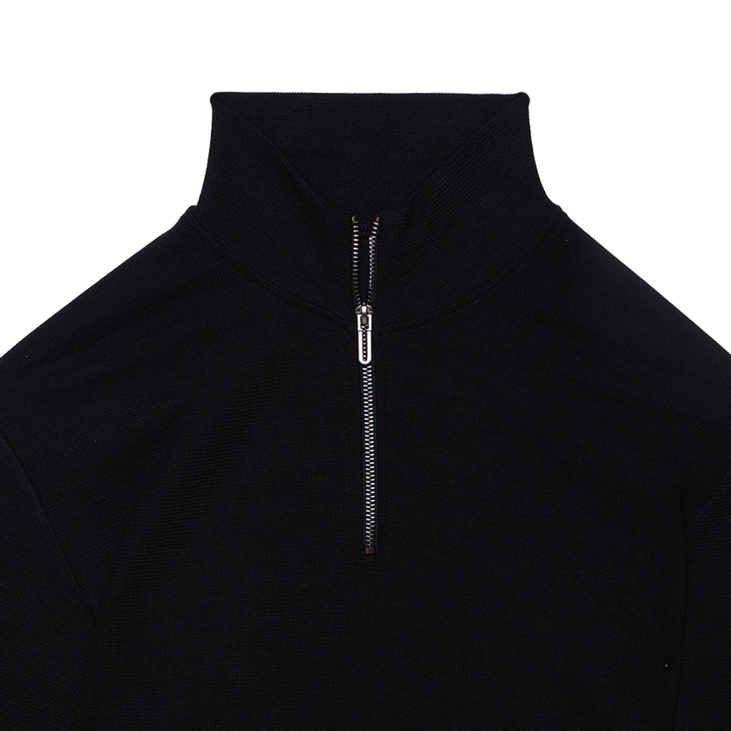 Stand-Up Collar Sweatshirt