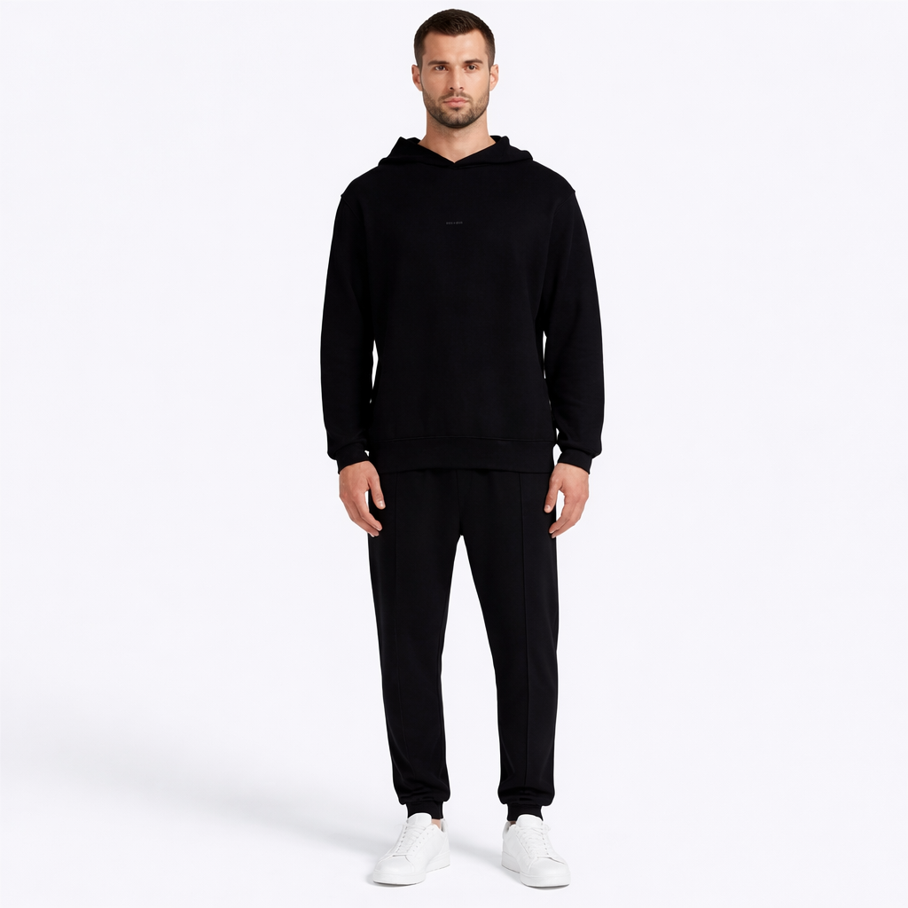 JYF Men's Hooded Modal Sweatshirt – Relaxed Fit - Hoodie - View 1