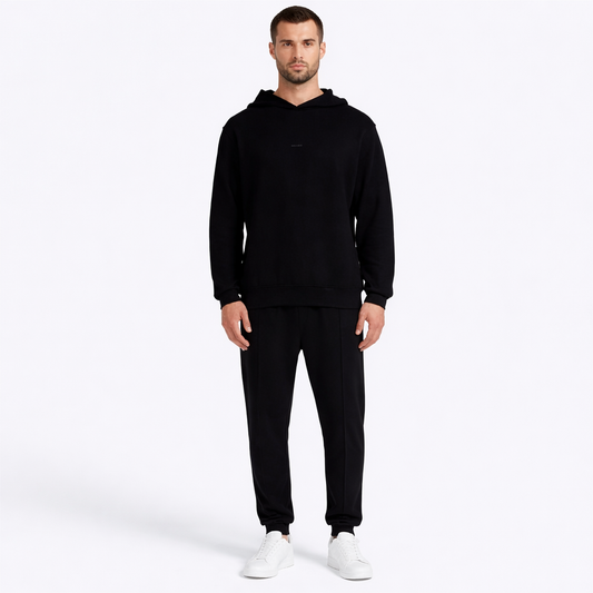 JYF Men's Hooded Modal Sweatshirt – Relaxed Fit - Hoodie - View 1