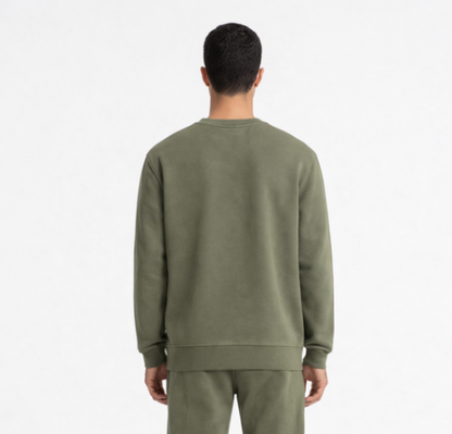 JYF Men's Relaxed Fit O-Neck Sweatshirt – Casual - Sweatshirt - View 6