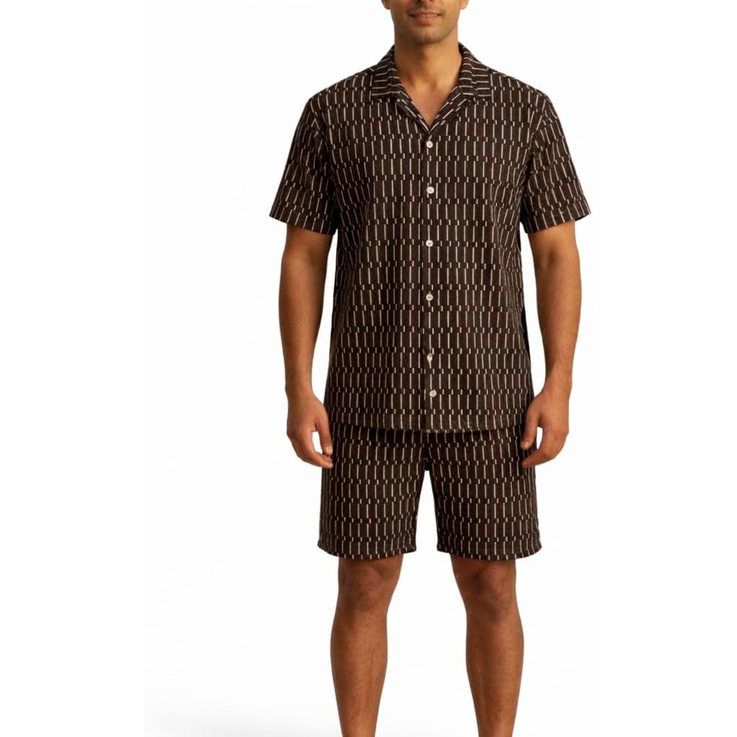 JYF Men's T-Shirt & Shorts Co-Ord Set – Relaxed Fit - Co-Ord Set - View 24