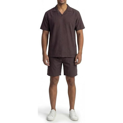 JYF Men's Summer Co-Ord Set – Shirt & Shorts Combo - Co-Ord Set - View 25
