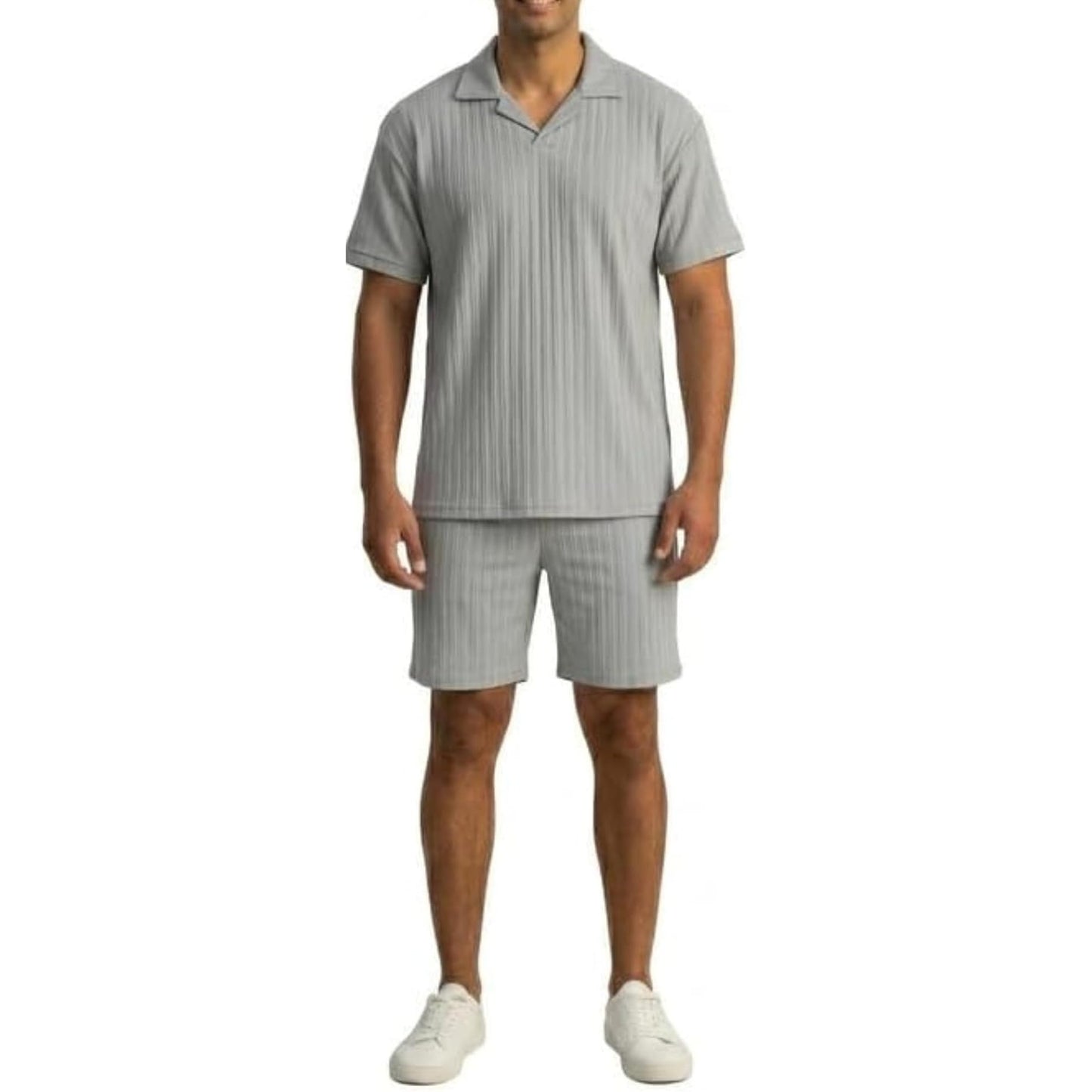 JYF Men's Summer Co-Ord Set – Shirt & Shorts Combo - Co-Ord Set - View 7
