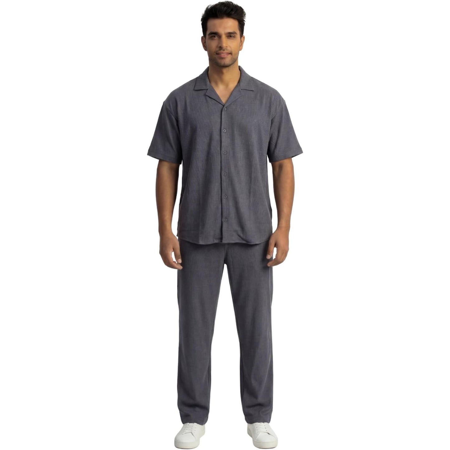 JYF Men's Relaxed Fit Co-Ord Set – Matching Two-Piece - Co-Ord Set - View 25