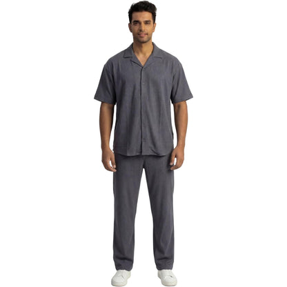 JYF Men's Relaxed Fit Co-Ord Set – Matching Two-Piece - Co-Ord Set - View 25